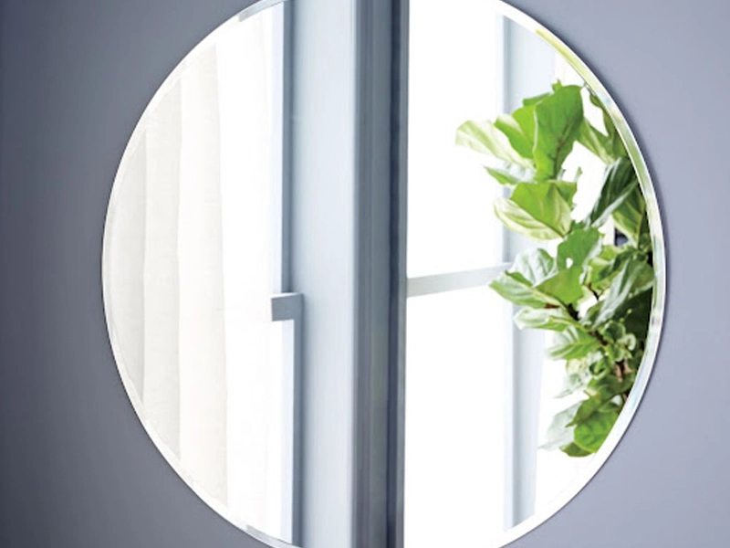 تطبيقات الزجاج المعماري في زجاج المرآة