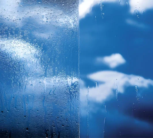 زجاج ذاتي التنظيف