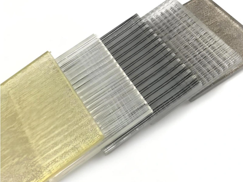 هل يمكن أن يكون زجاج مصفح بشبكة إيفا مقاوم للحريق ؟